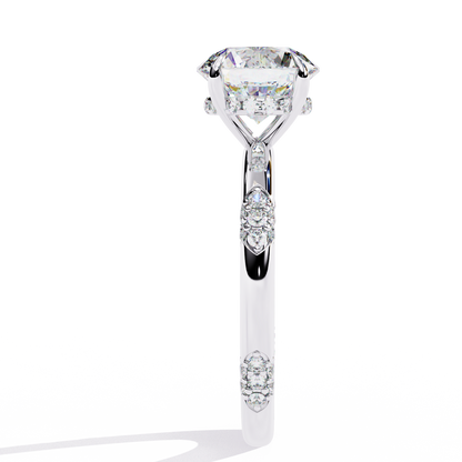 Solstice Pavé Lab Grown Diamond Ring