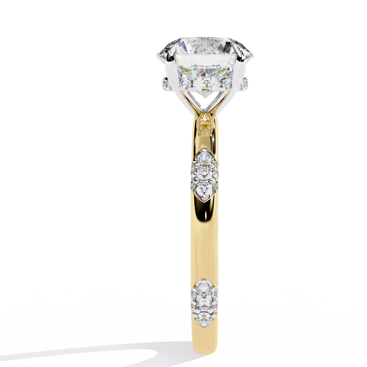 Solstice Pavé Lab Grown Diamond Ring - Ophiratbf