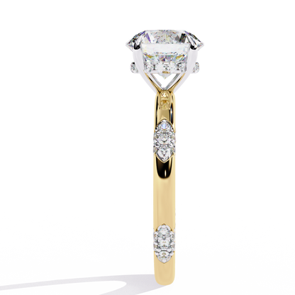 Solstice Pavé Lab Grown Diamond Ring