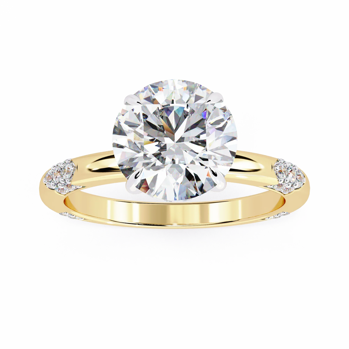Solstice Pavé Lab Grown Diamond Ring - Ophiratbf