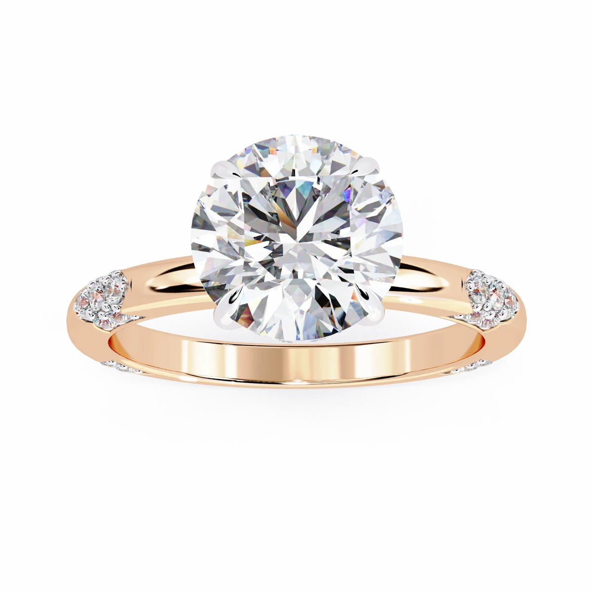Solstice Pavé Lab Grown Diamond Ring - Ophiratbf