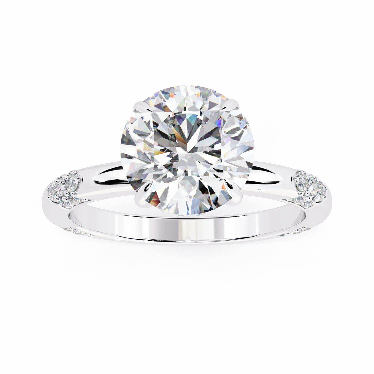 Solstice Pavé Lab Grown Diamond Ring - Ophiratbf