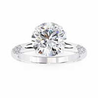 Solstice Pavé Lab Grown Diamond Ring - Ophiratbf