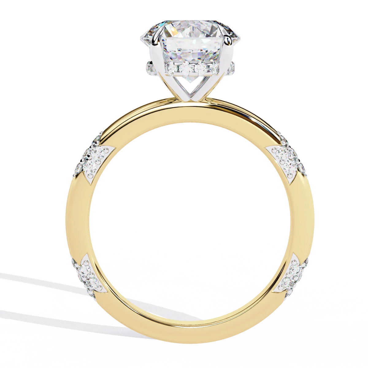 Solstice Pavé Lab Grown Diamond Ring - Ophiratbf