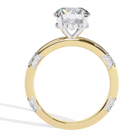 Solstice Pavé Lab Grown Diamond Ring - Ophiratbf