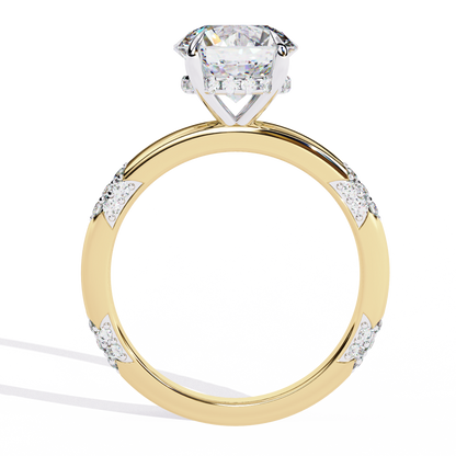 Solstice Pavé Lab Grown Diamond Ring