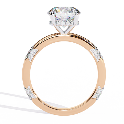 Solstice Pavé Lab Grown Diamond Ring