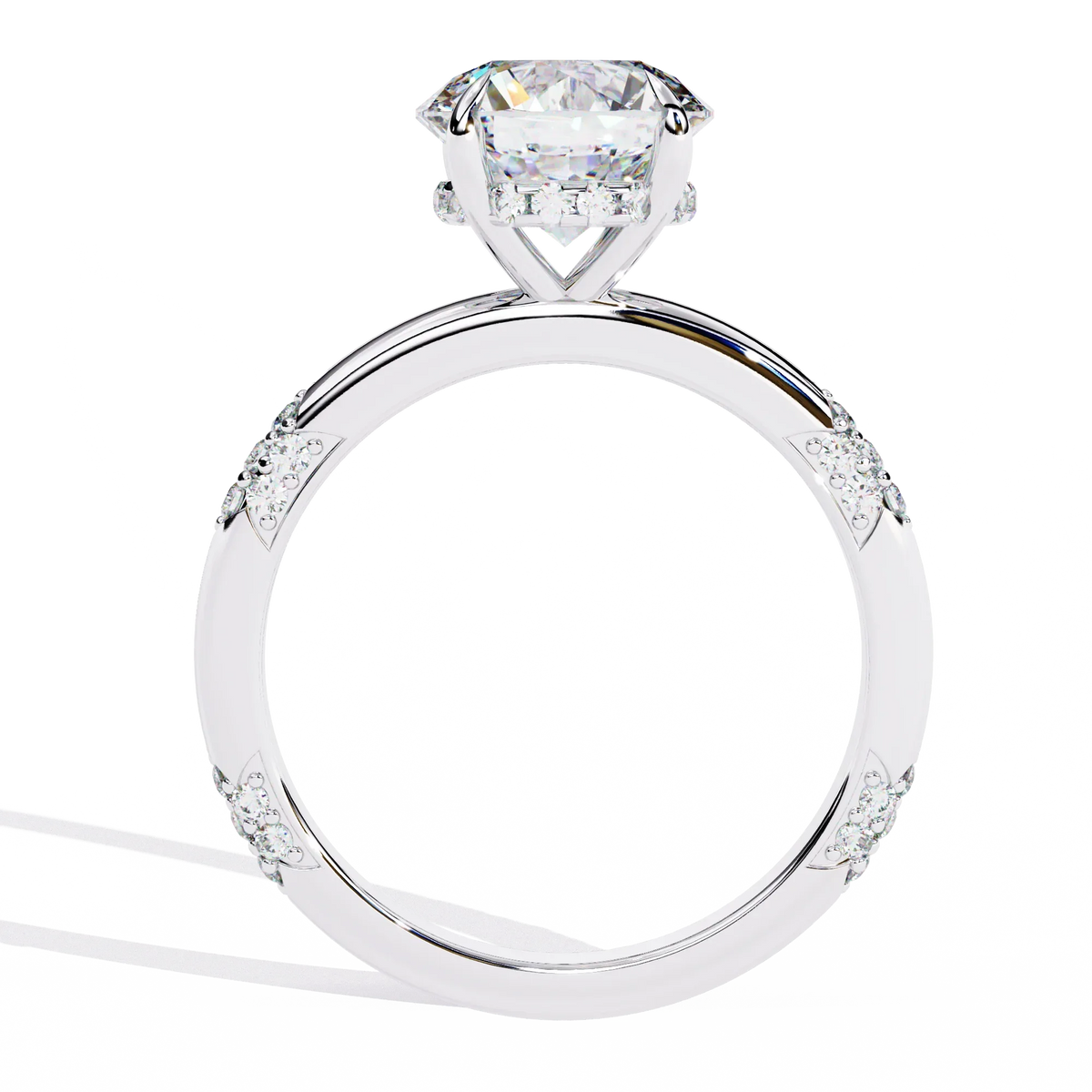 Solstice Pavé Lab Grown Diamond Ring - Ophiratbf