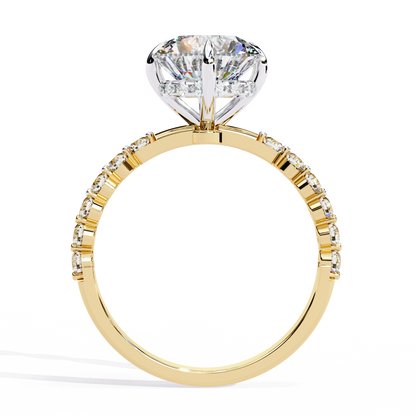 Eclipse Pavé Lab Grown Diamond Ring