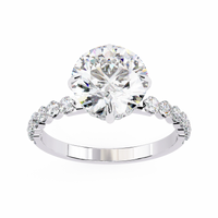 Eclipse Pavé Lab Grown Diamond Ring - Ophiratbf