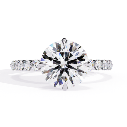 Eclipse Pavé Lab Grown Diamond Ring
