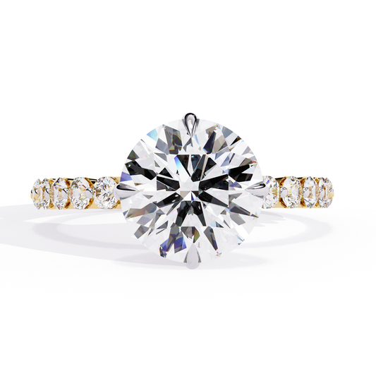Eclipse Pavé Lab Grown Diamond Ring