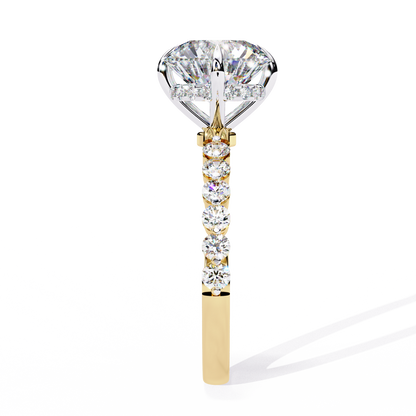 Eclipse Pavé Lab Grown Diamond Ring