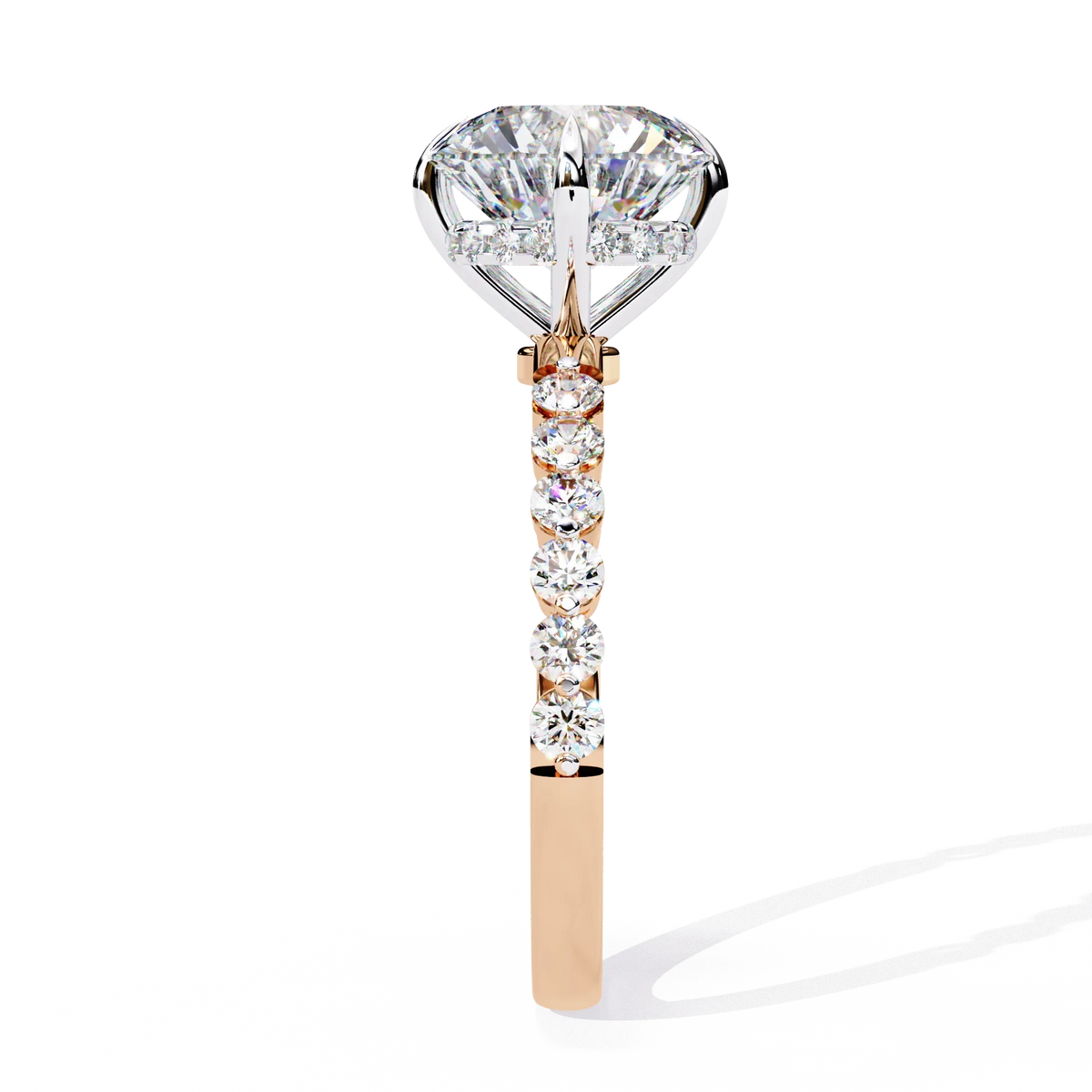 Eclipse Pavé Lab Grown Diamond Ring - Ophiratbf