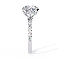 Eclipse Pavé Lab Grown Diamond Ring - Ophiratbf