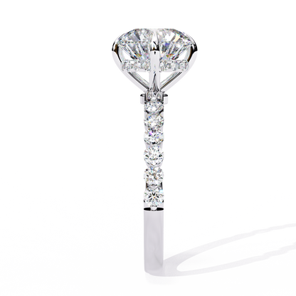 Eclipse Pavé Lab Grown Diamond Ring
