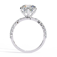 Eclipse Pavé Lab Grown Diamond Ring - Ophiratbf
