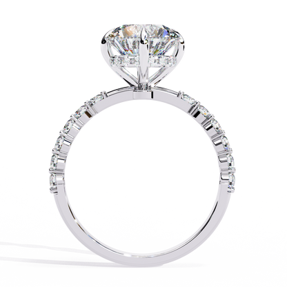 Eclipse Pavé Lab Grown Diamond Ring