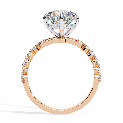 Eclipse Pavé Lab Grown Diamond Ring