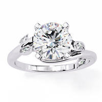 Botanica Solitaire Lab Grown Diamond Ring - Ophiratbf