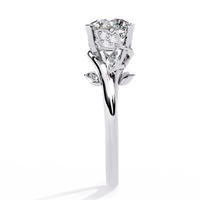 Botanica Solitaire Lab Grown Diamond Ring - Ophiratbf