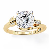Botanica Solitaire Lab Grown Diamond Ring - Ophiratbf