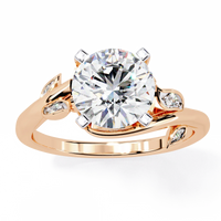 Botanica Solitaire Lab Grown Diamond Ring - Ophiratbf