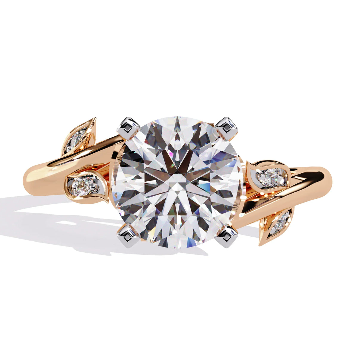 Botanica Solitaire Lab Grown Diamond Ring - Ophiratbf