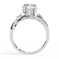 Botanica Solitaire Lab Grown Diamond Ring - Ophiratbf