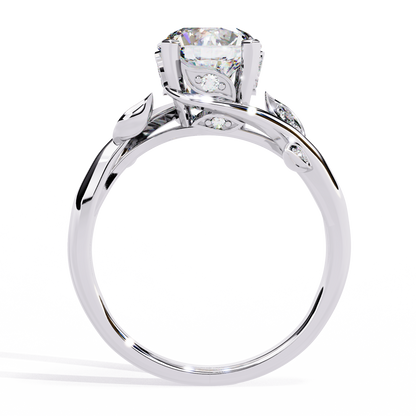 Botanica Solitaire Lab Grown Diamond Ring