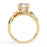 Botanica Solitaire Lab Grown Diamond Ring - Ophiratbf