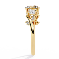 Botanica Solitaire Lab Grown Diamond Ring - Ophiratbf