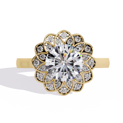 Blossom Radiance Lab Grown Diamond Ring