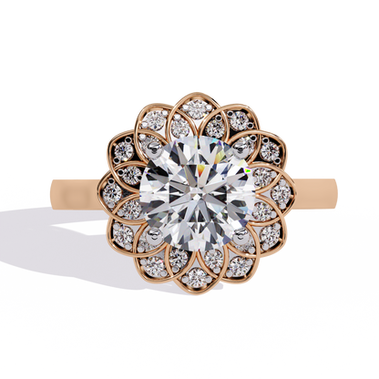 Blossom Radiance Lab Grown Diamond Ring