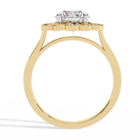 Blossom Radiance Lab Grown Diamond Ring - Ophiratbf