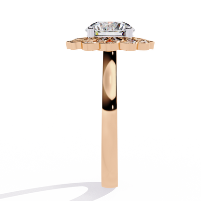 Blossom Radiance Lab Grown Diamond Ring