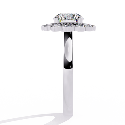 Blossom Radiance Lab Grown Diamond Ring