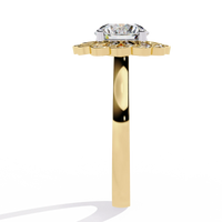 Blossom Radiance Lab Grown Diamond Ring - Ophiratbf