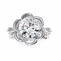 Golden Bloom Lab Grown Diamond Ring - Ophiratbf