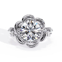 Golden Bloom Lab Grown Diamond Ring - Ophiratbf