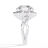 Golden Bloom Lab Grown Diamond Ring - Ophiratbf