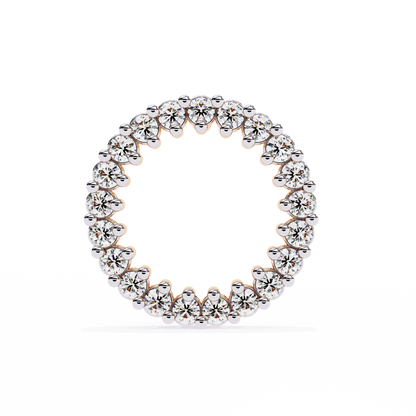 Aurora Circle Lab Grown Diamond Studs