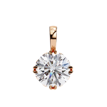 Lyra Solitaire Lab-Grown Diamond Pendant