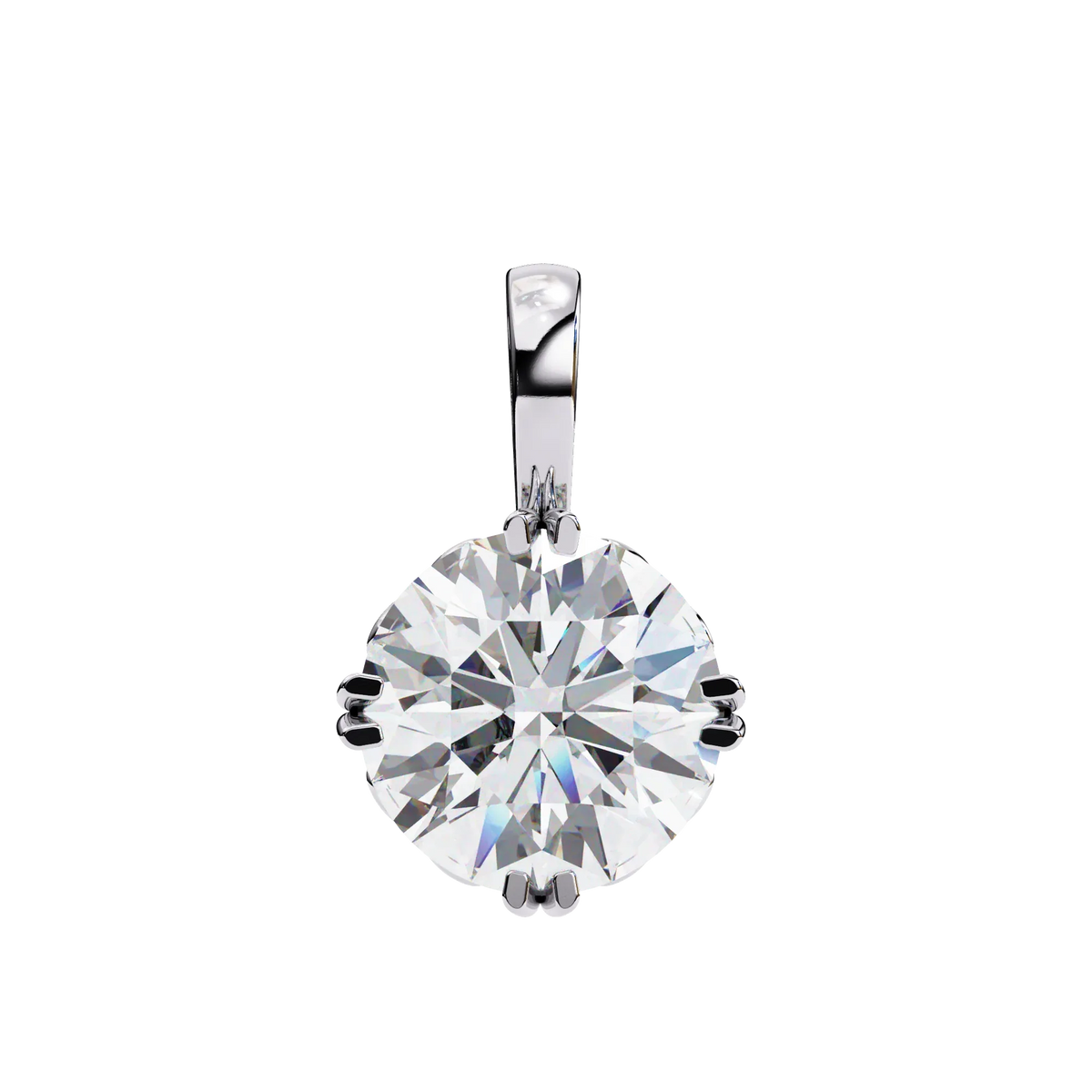 Lyra Solitaire Lab-Grown Diamond Pendant - Ophiratbf
