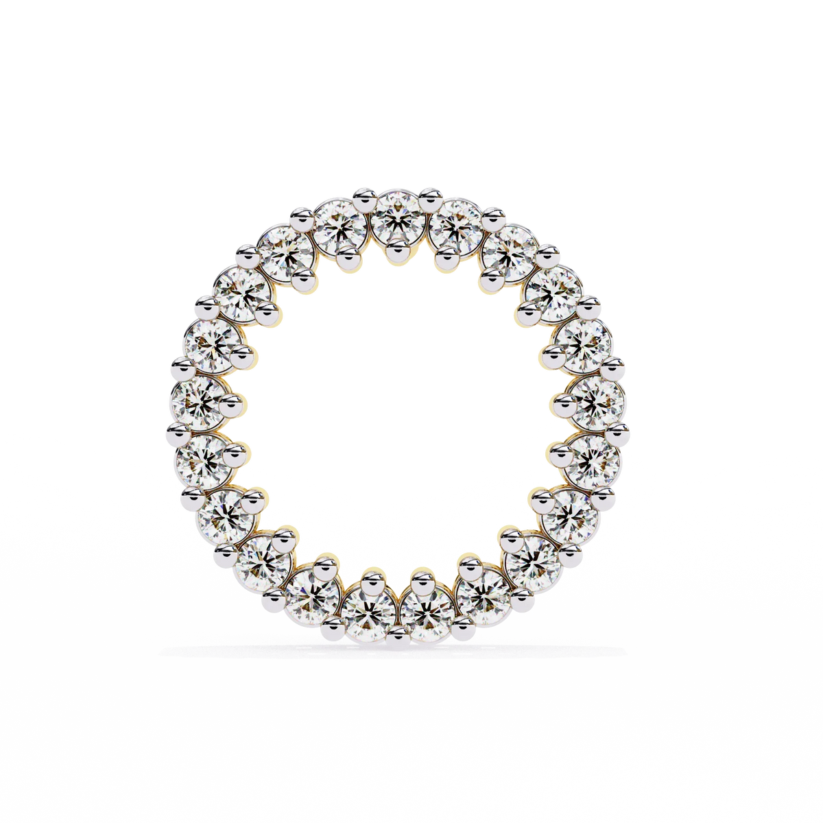 Aurora Circle Lab Grown Diamond Studs - Ophiratbf