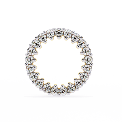 Aurora Circle Lab Grown Diamond Studs