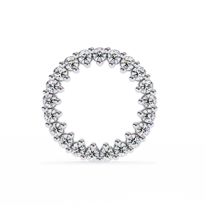 Aurora Circle Lab Grown Diamond Studs