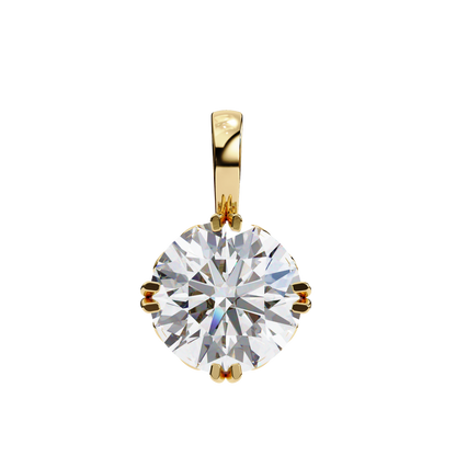 Lyra Solitaire Lab-Grown Diamond Pendant
