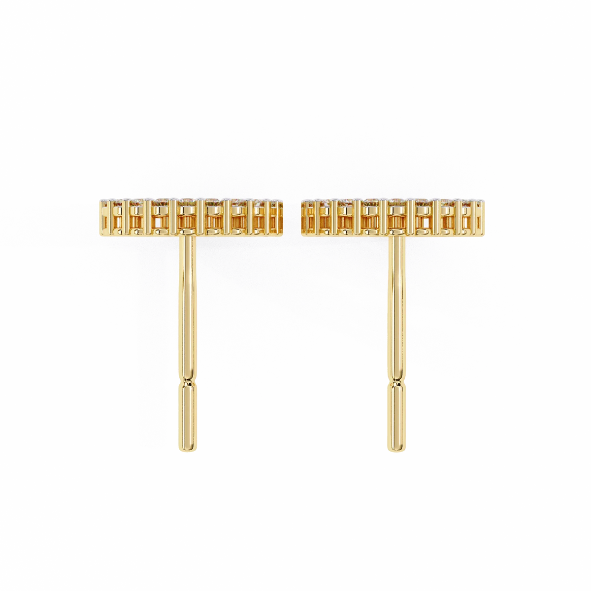 Aurora Circle Lab Grown Diamond Studs - Ophiratbf