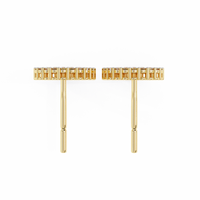 Aurora Circle Lab Grown Diamond Studs - Ophiratbf